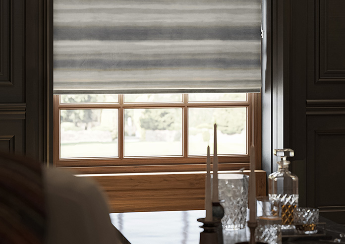 Ombre Velvet, Overcast - Twist&Fit Roman Blind - Image 5